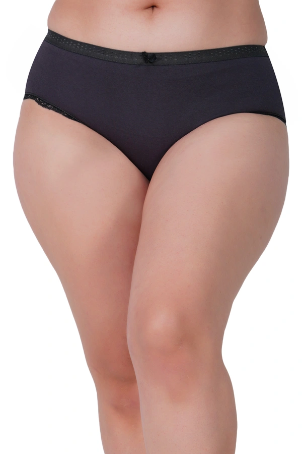 Ladyland Full Coverage Hipster Lace Panty - M, 100, Multicolor