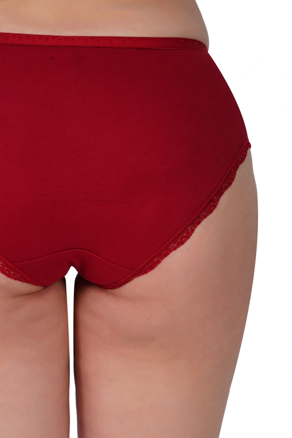 Ladyland Full Coverage Hipster Lace Panty - L, 100, Multicolor