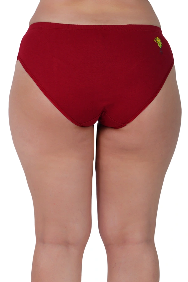 Ladyland Full Coverage Hipster Logo Cotton Panty - M, 100, Multicolor