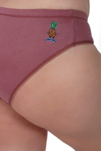 Ladyland Full Coverage Hipster Logo Cotton Panty - M, 100, Multicolor