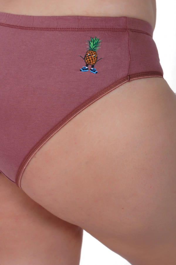 Ladyland Full Coverage Hipster Logo Cotton Panty - M, 100, Multicolor
