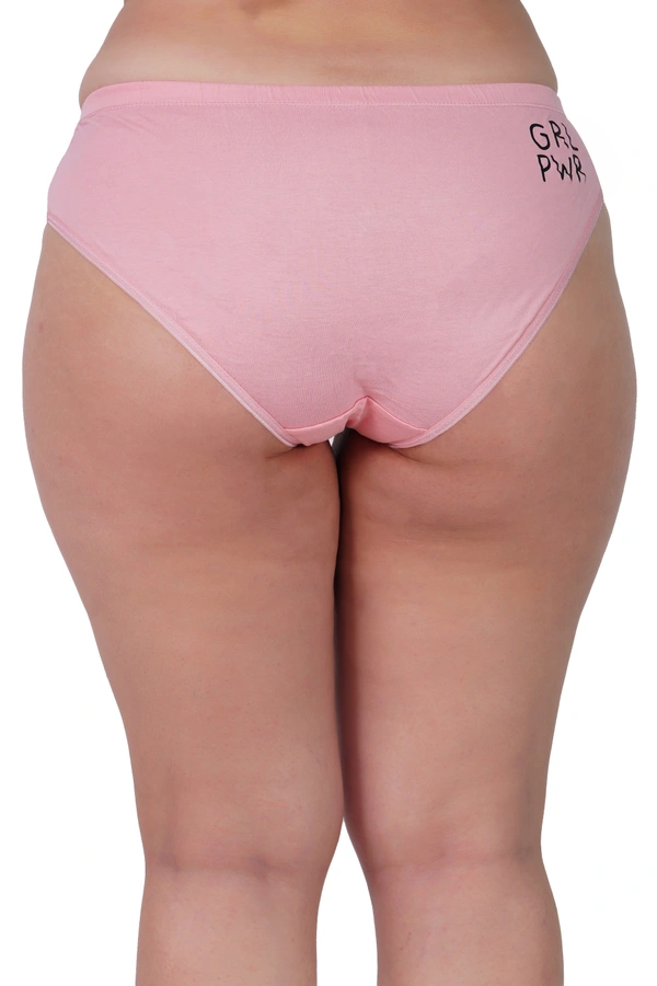 Ladyland Full Coverage Hipster Logo Panty - M, 100, Multicolor