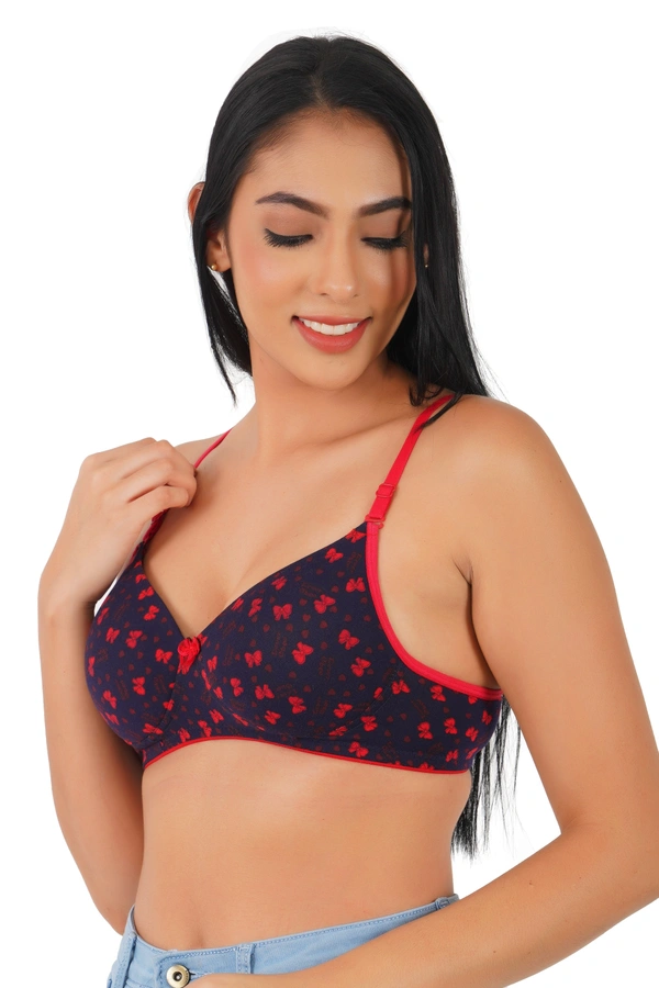 Ladyland Women Full Coverage Lite Padded Bra - 38B, 100, Red