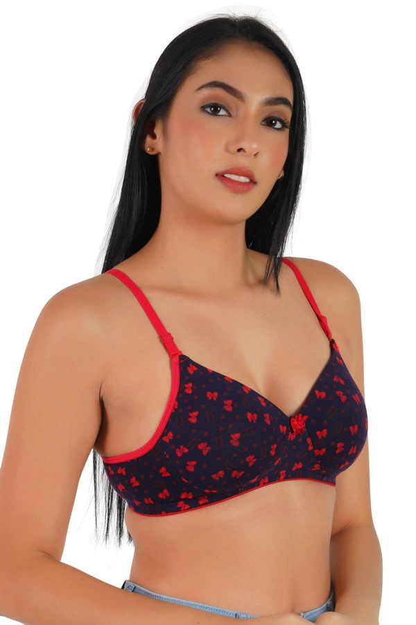 Ladyland Women Full Coverage Lite Padded Bra - 38B, 100, Red