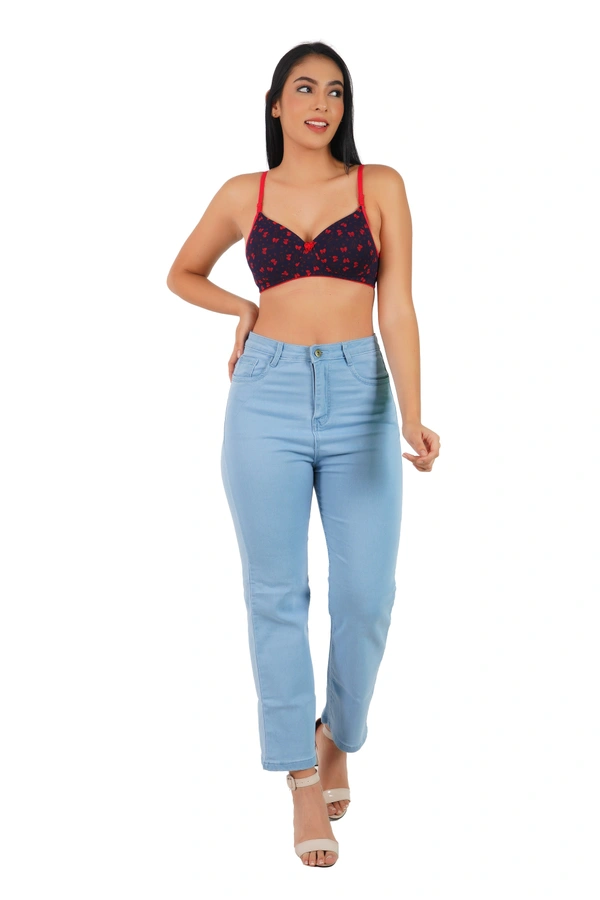 Ladyland Women Full Coverage Lite Padded Bra - 38B, 100, Red