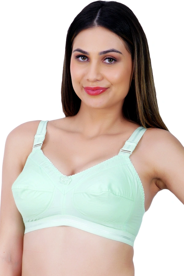 Ladyland Full Coverage Non Padded Cotton Bra - 46C, 100