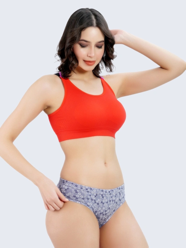 LADYLAND Women hipster Multicolor pack of 3 panty - S, 100, Multicolor, 3 Panty Combo