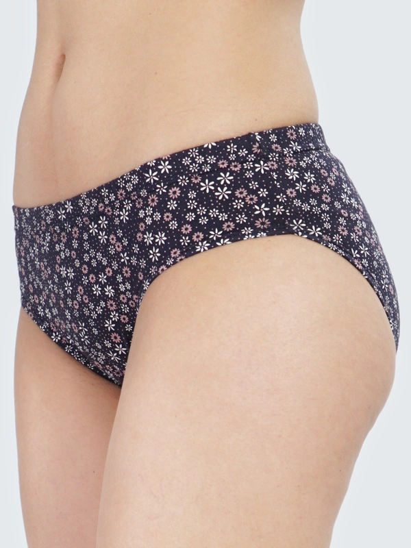 LADYLAND Women hipster Multicolor pack of 3 panty - S, 100, Multicolor, 3 Panty Combo