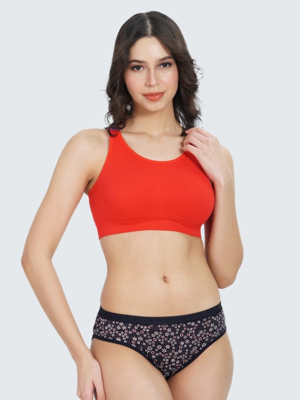 LADYLAND Women hipster Multicolor pack of 3 panty - M