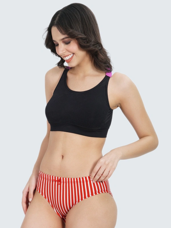 LADYLAND Women hipster Multicolor pack of 3 panty - XL