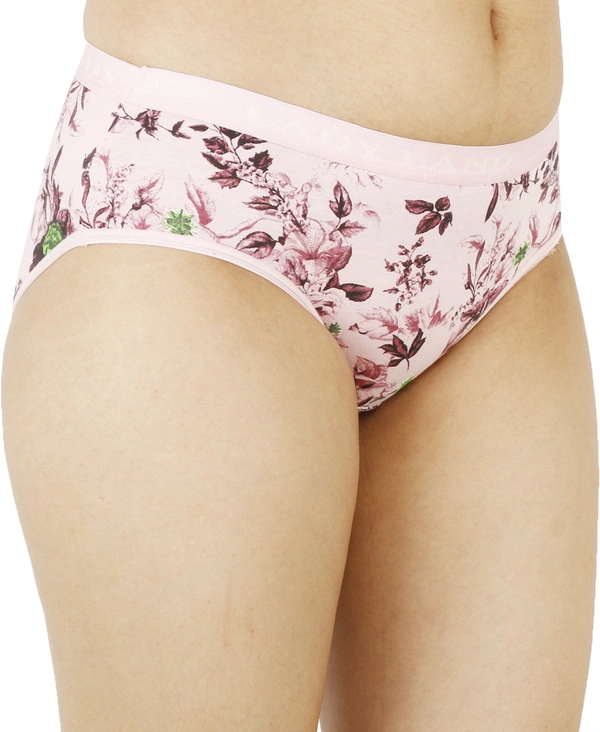 Ladyland LD0088+101(S-4XL) - 4XL, Multicolor, Pack Of 6 Panty Combo set, Ethnic Wear