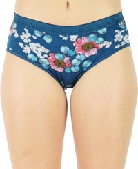 Ladyland LD0088+101(S-4XL) - 4XL, Multicolor, Pack Of 6 Panty Combo set, Ethnic Wear