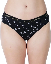 Ladyland LD0088+ZOYA(S-3XL) - S, Multicolor, Pack Of 6 Panty Combo set, Ethnic Wear
