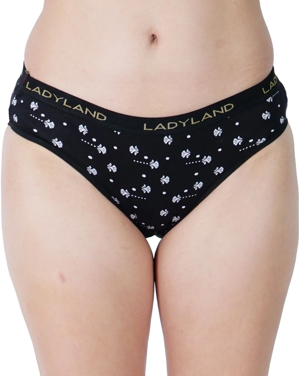 Ladyland LD0088+ZOYA(S-3XL) - S, Multicolor, Pack Of 6 Panty Combo set, Ethnic Wear