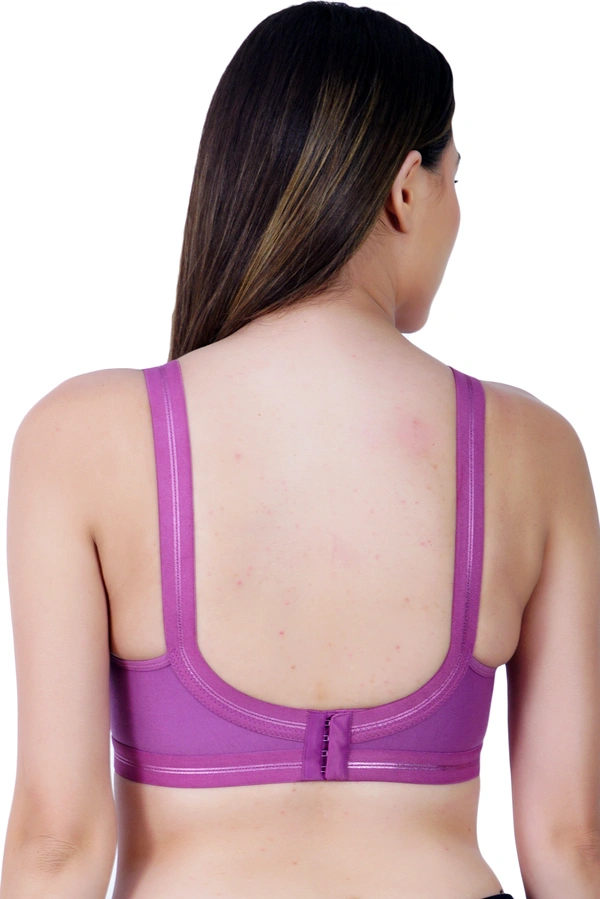 Ladyland WOMEN-BRA-SKU-(32-44) - 34C, No, Western Wear, 1, Purple