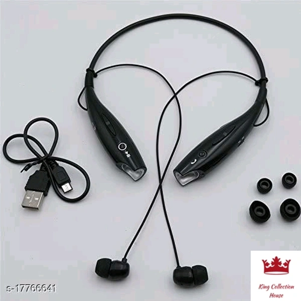 Neckband Bluetooth - Black