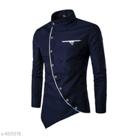 Stylish Men Kurtas Black - Black