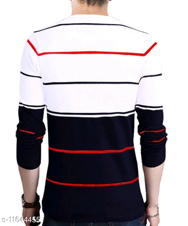 Eyebogler Cotton Round Neck Men Tshirts - Multicolored