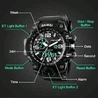 Trendy Men Watche  - Black