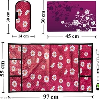 Combo Pack Of Fridge Cover  - Color Combo 1