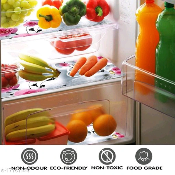Combo Pack Of Fridge Cover  - Color Combo 4