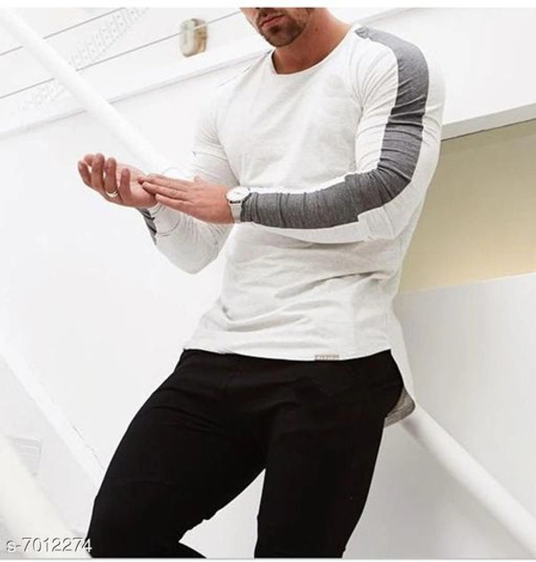 Stylemyth Full Sleeve T-Shirt - White