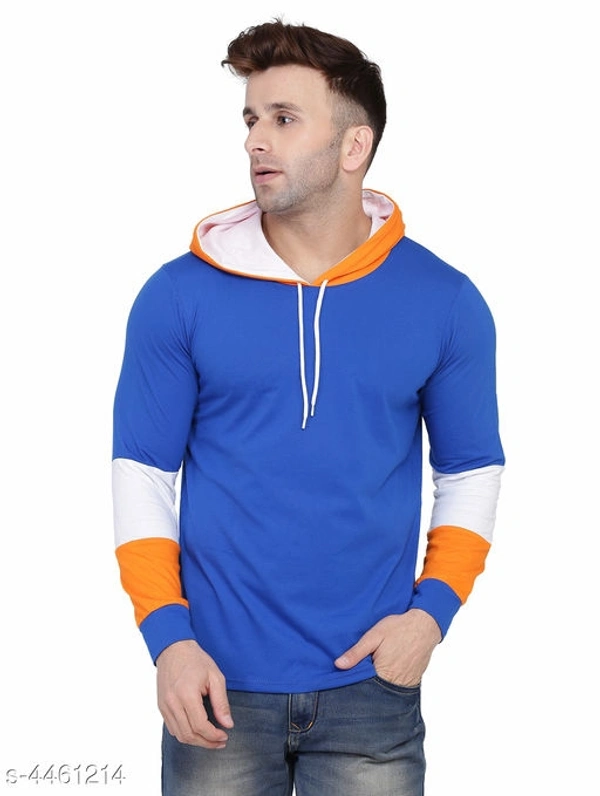 Trendy Men Hoddie T-Shirt - MultiColor 2