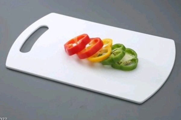 Amar  Vegitable And Fruit Chopping Board - White