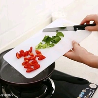 Amar  Vegitable And Fruit Chopping Board - White
