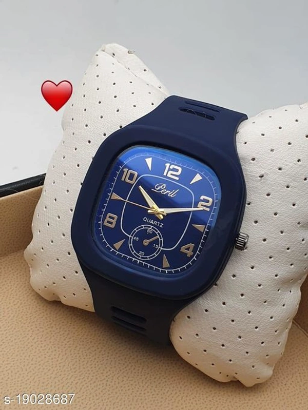 Stylish Men Watches - Dark blue