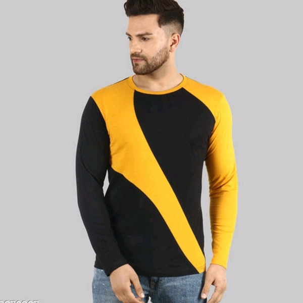 Lecowar Men T-shirt  - Black Mustard