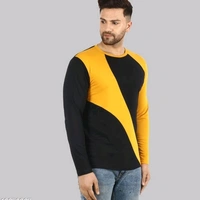 Lecowar Men T-shirt  - Black Mustard