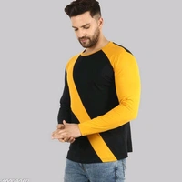 Lecowar Men T-shirt  - Black Mustard