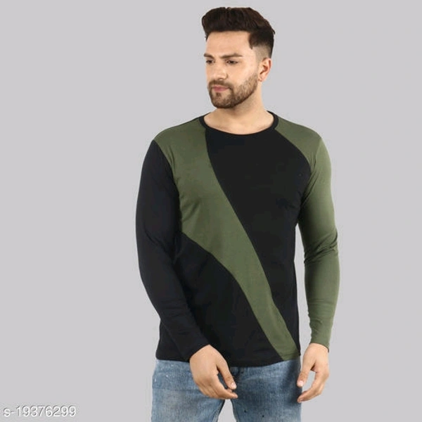Lecowar Men T-shirt  - Black Olive