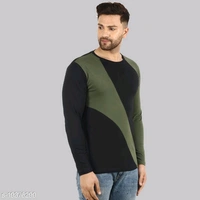 Lecowar Men T-shirt  - Black Olive