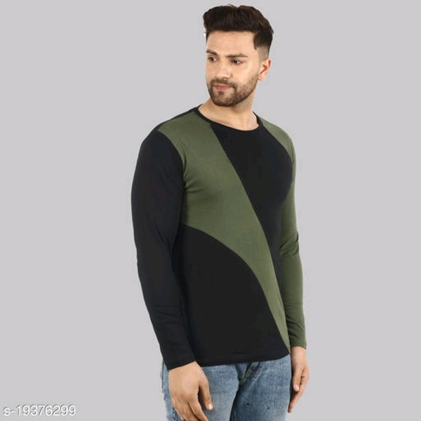 Lecowar Men T-shirt  - Black Olive