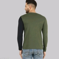 Lecowar Men T-shirt  - Olive Black