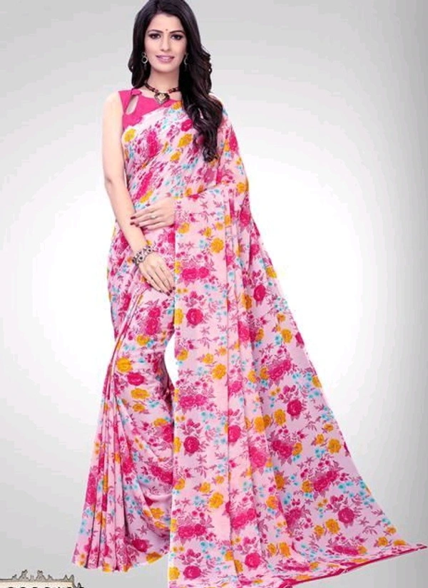 Aagam Georgette Saree - Vol 6