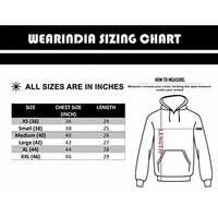 Printed Hoodie For Men  - Red 2