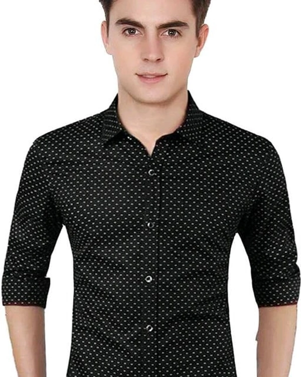 Retro Men Shirt - Black