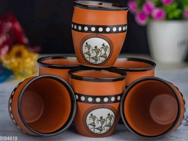 Organic Khullad Set Of 6 Pcs