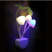 Color Changing LED Mushroom Night Light