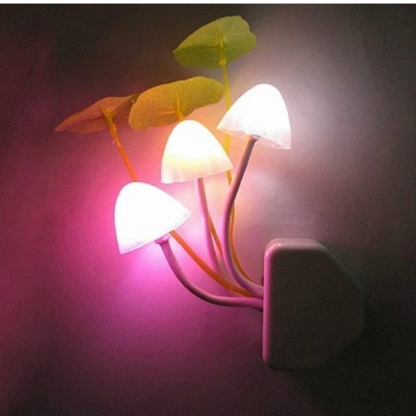 Color Changing LED Mushroom Night Light