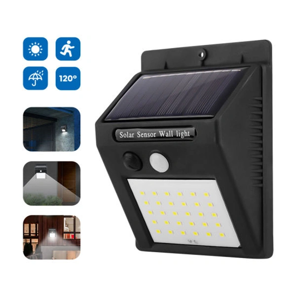Solar motion sensor light