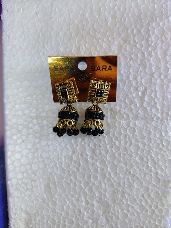 Oxidised ear rings 5 earrings
