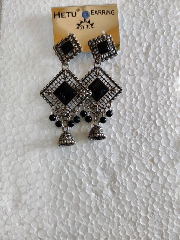 Oxidised ear rings 5 earrings