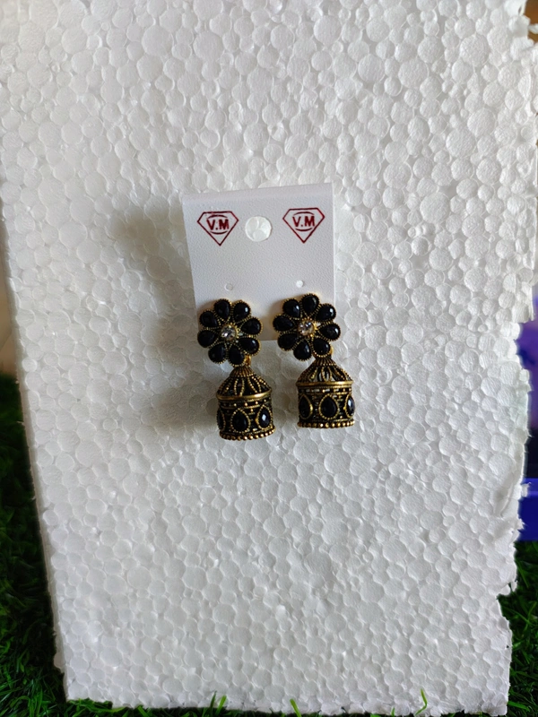 Oxidised ear rings 5 earrings
