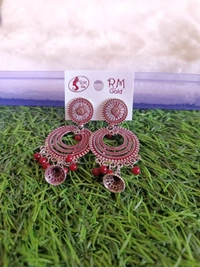 5 sets Oxidised ear rings