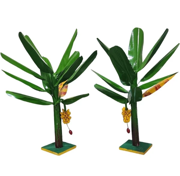 Simonart And Printing Artificial Banana Tree 2 Ft Home Decor - 2ft, 0.7