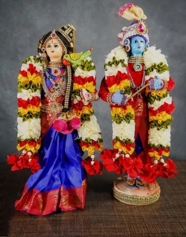 simonart and printing andal krishna doll siz 12 inch - 100.0, 12 inch 4 inch 4 inch